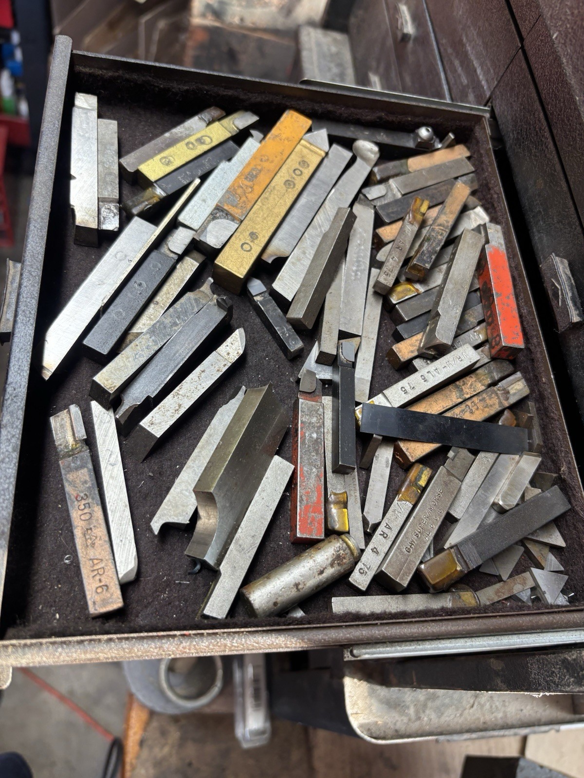 Lot Of High Speed Steel Cutting Blades Lathe Mill CNC Machining