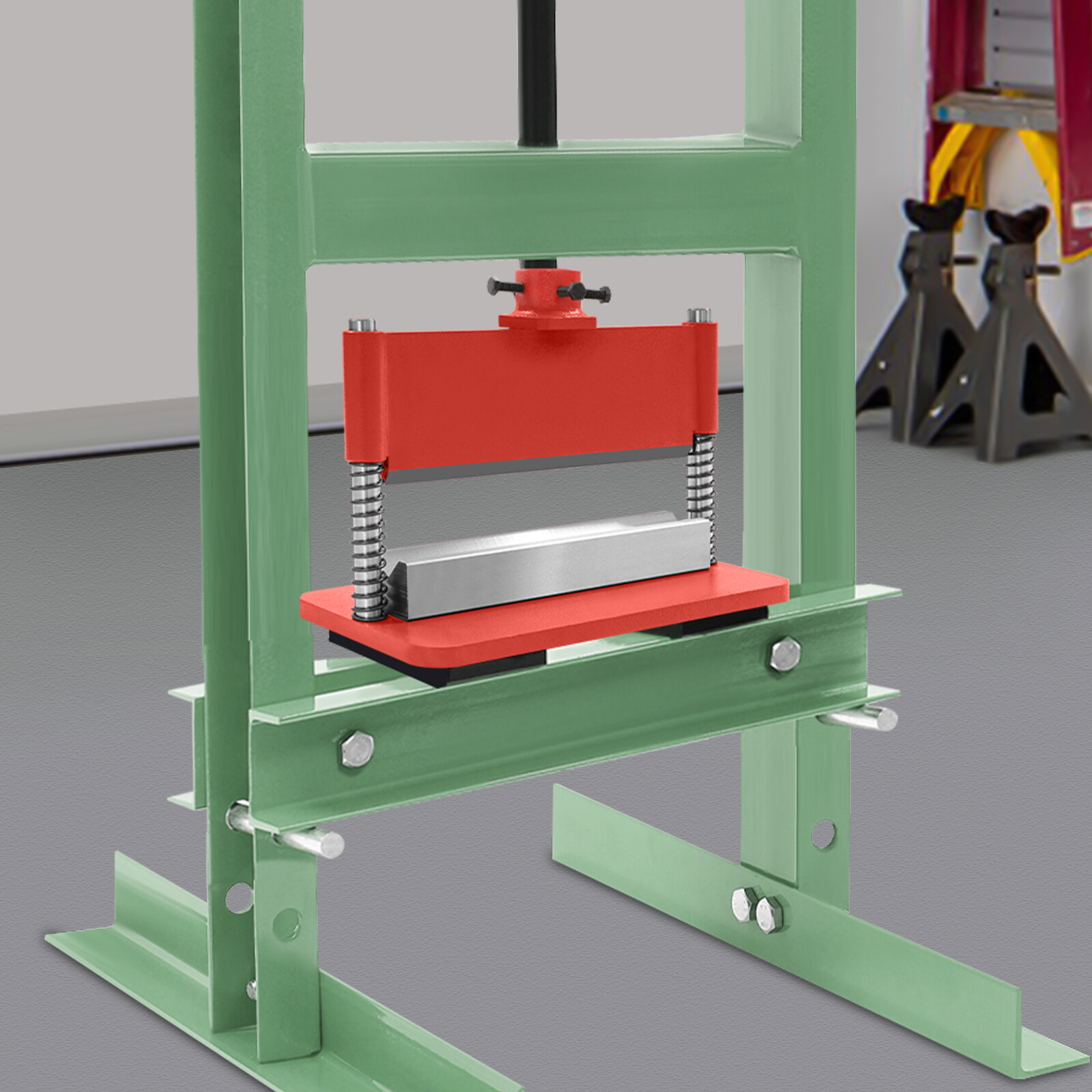 14.5*7.5*9.25in Red 45#Steel Press Brake Attachment For Hydraulic Shop Presses