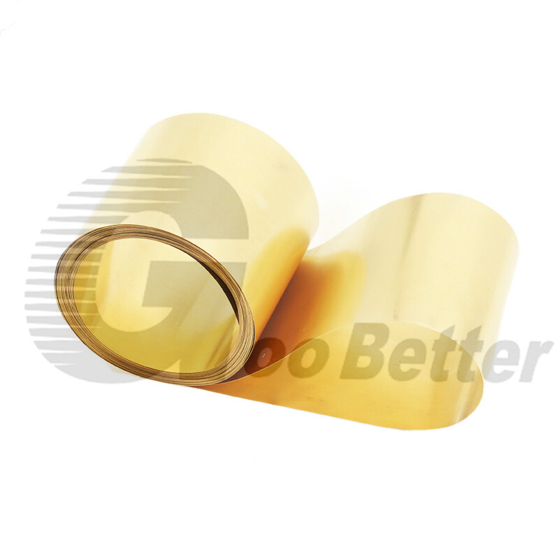 Brass Sheet Strip Roll Metal Foil Thin Belt Thickess 0.01mm-1mm Width 10mm-200mm