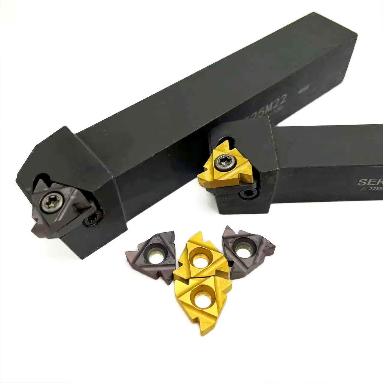 SER2020K22 / SER2525M22 Thread Turning Tool MMT22ER Carbide Inserts CNC Lathe