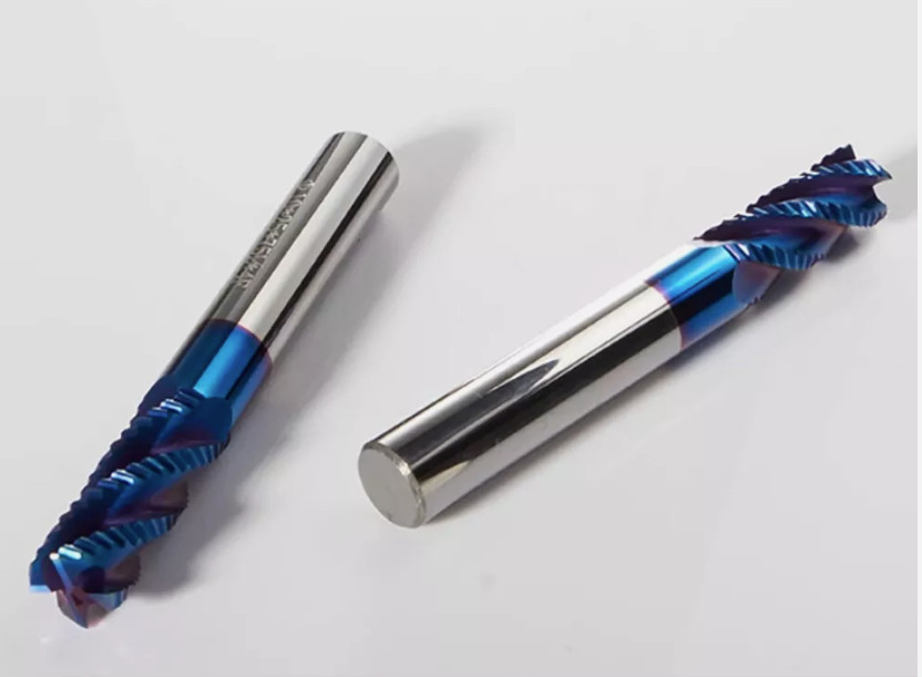 HRC65 4mm-12mm 4 Flute steel Roughing End Mill 4/6/8/10/12mm Shank
