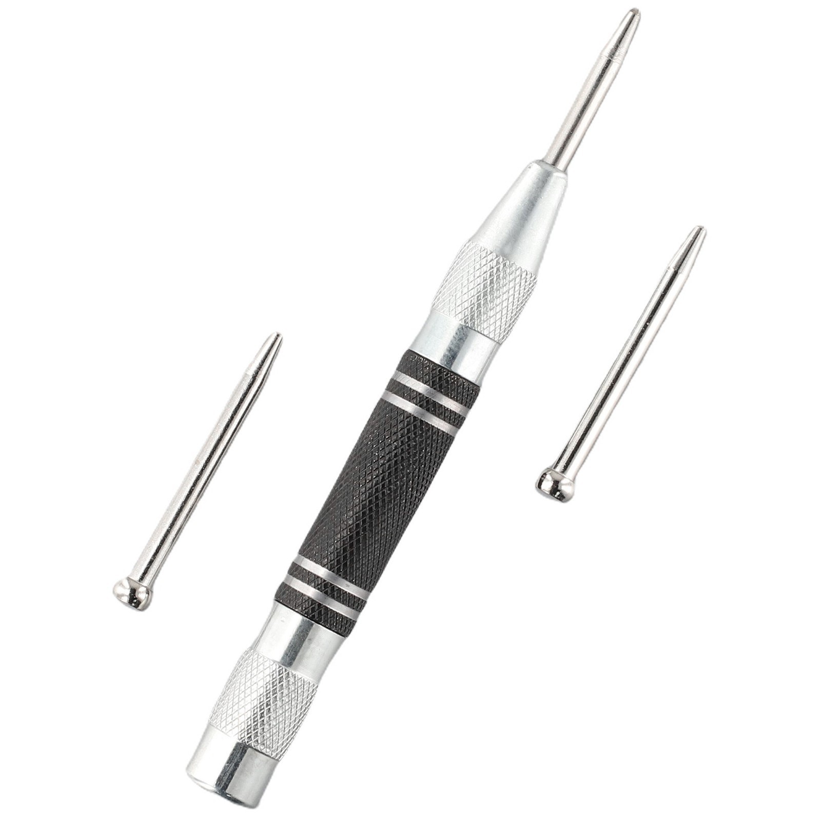 Center Punch Punch Needle Window Breaker Positioning Center Punch Silver Black