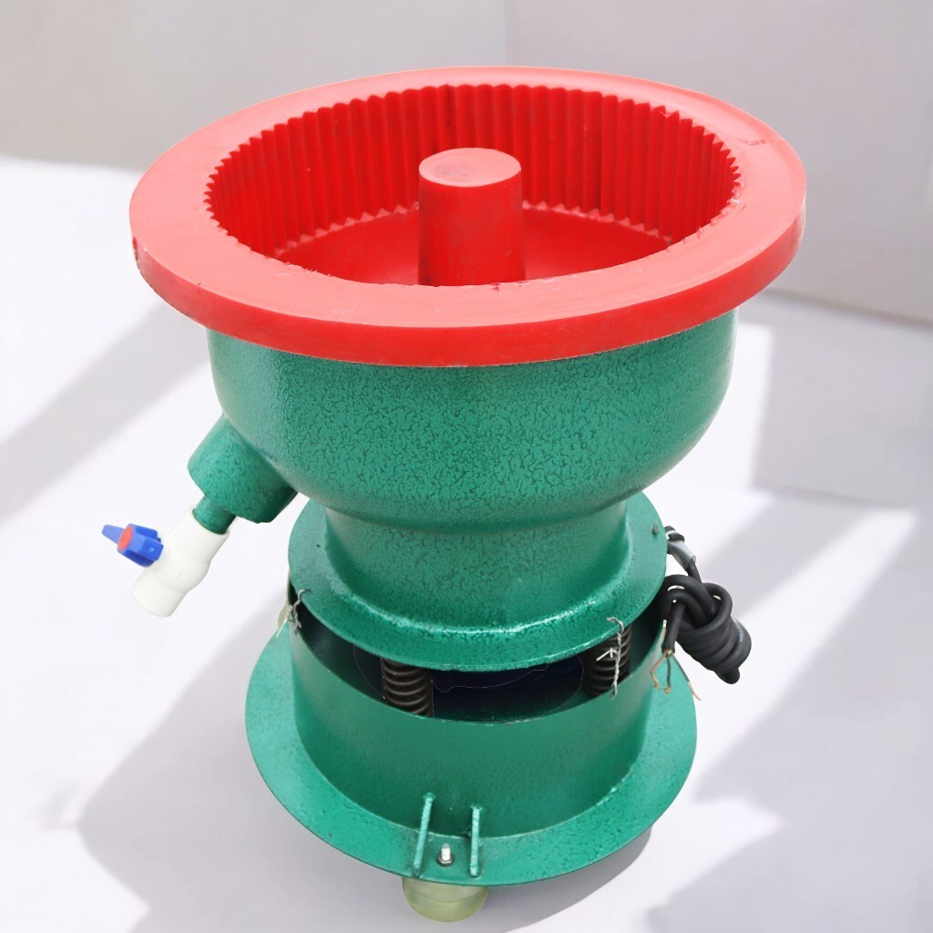 40L Vibration Deburring Polisher Centrifugal Surface Finishing Processing 220V