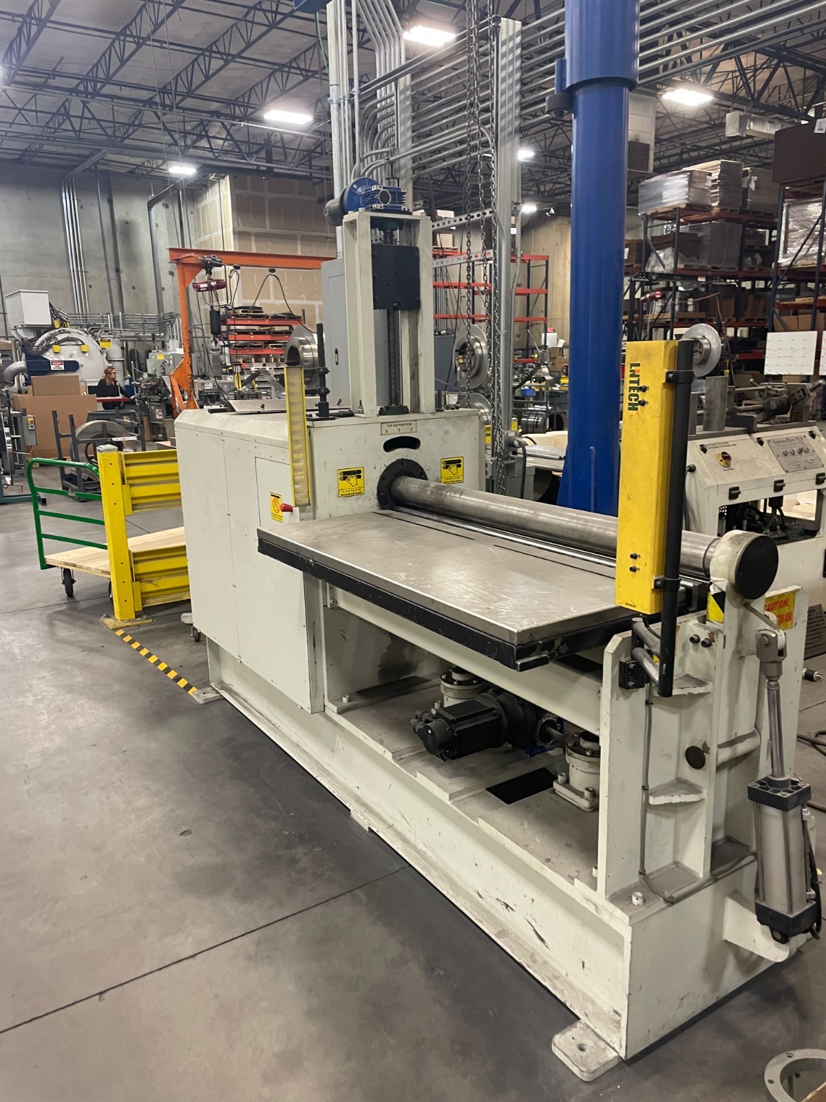 Weldlogic Model TRP-5035-062 CNC Plate bender Roll tube roller