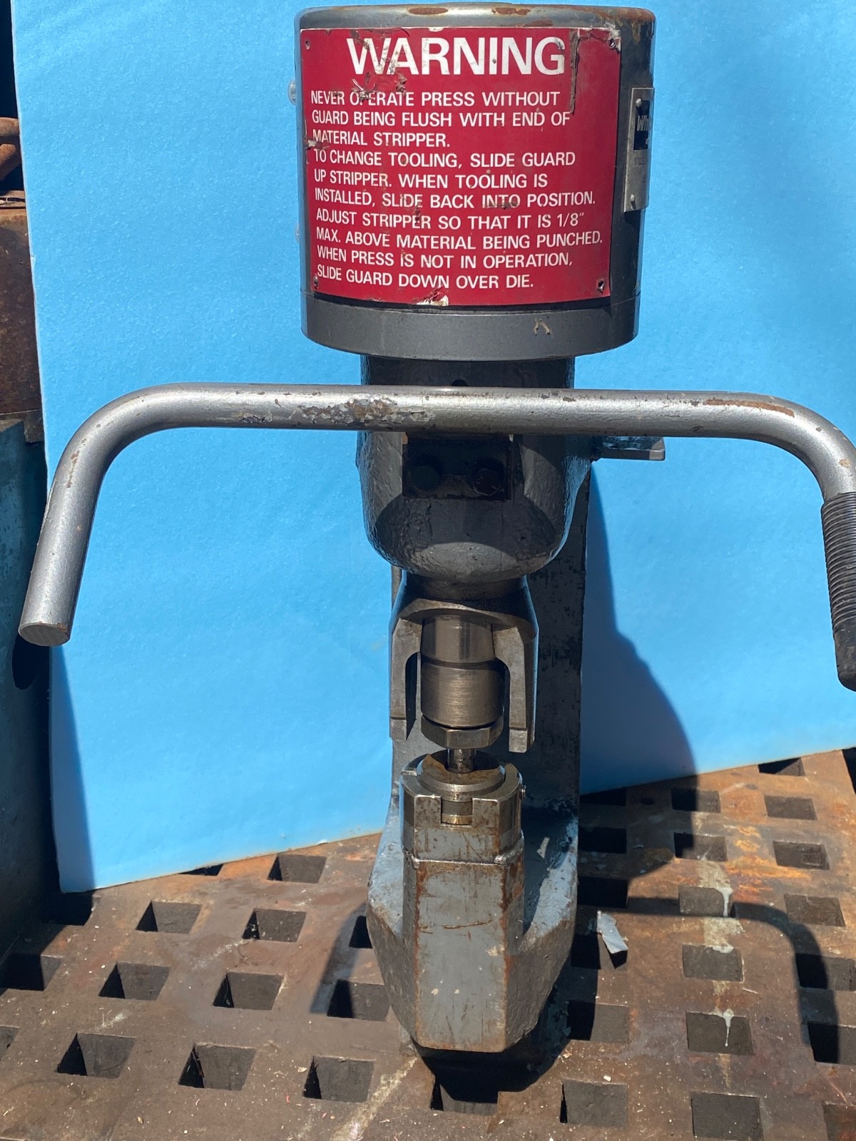 50 Ton Hydraulic C-Frame Punch WHITNEY MAGAFAB #75100K