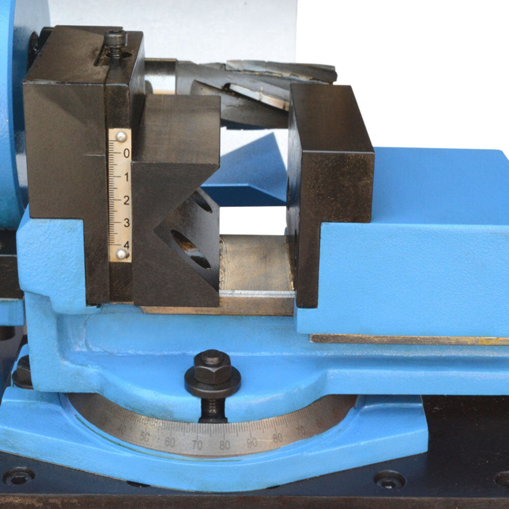 1 HP Electric Tube Pipe Notcher 1/2 to 2″ End Mill V-Block Rotary Vise 0-250 RPM