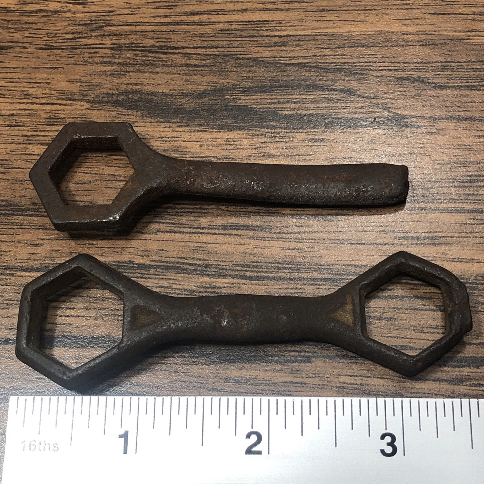 VINTAGE METAL LATHE TAILSTOCK WRENCH Lot – Unbranded – Rusty