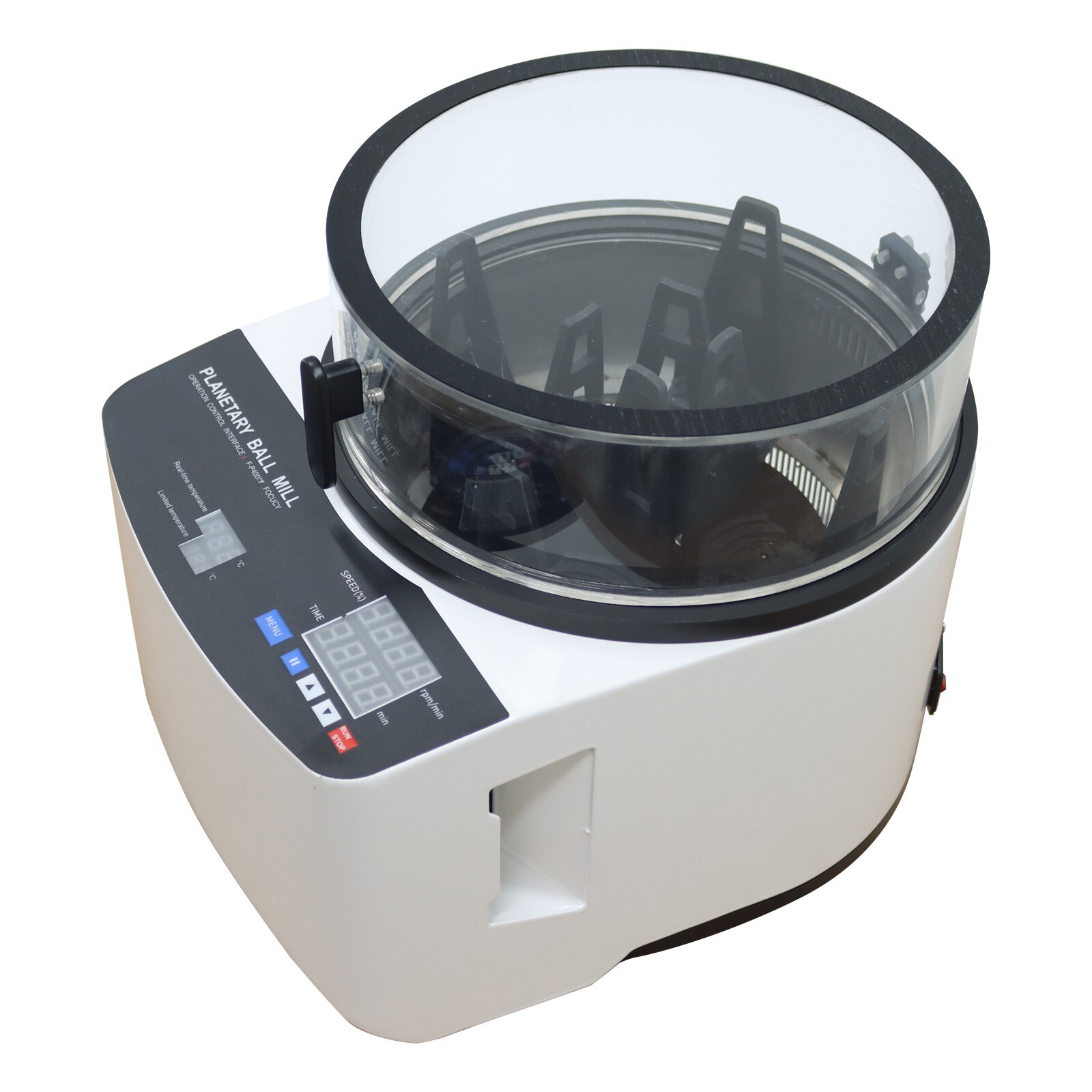 110V 400mL Lab Planetary Ball Grinding Mill Desktop Micro High-speed Silent