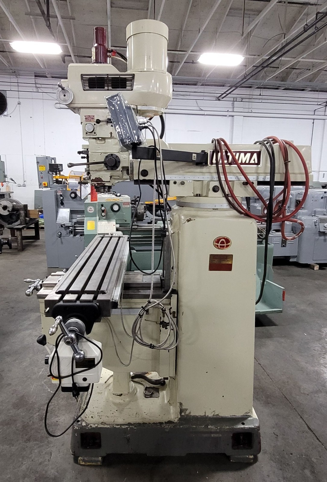 Acer Ultima 4VK 5 HP Vertical Mill w/40 Taper, PF, PDB, DRO
