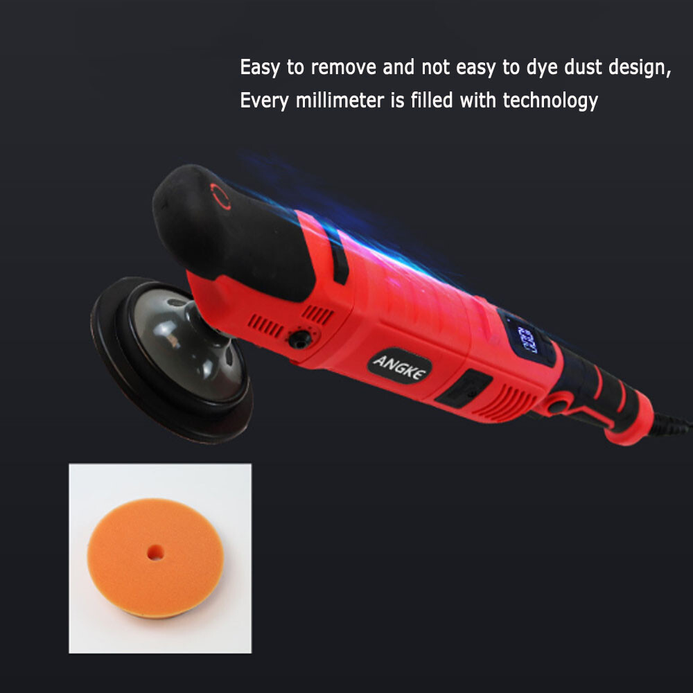 110V-240V 1200W Electric Car Polisher Buffer Machine Rotary Constant Speed Waxer