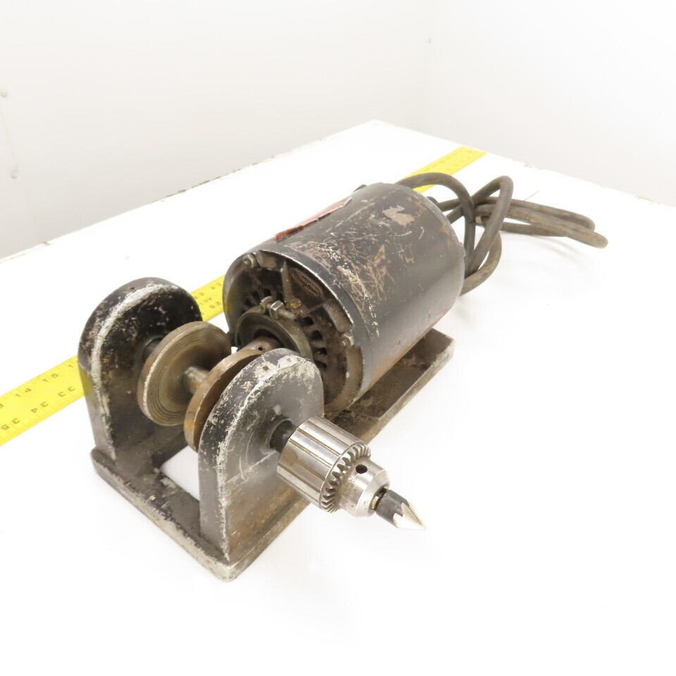 Dayton 1/3HP Tool Post ID & OD Grinder 115V 1PH W/ Jacobs 33BA Chuck Tested