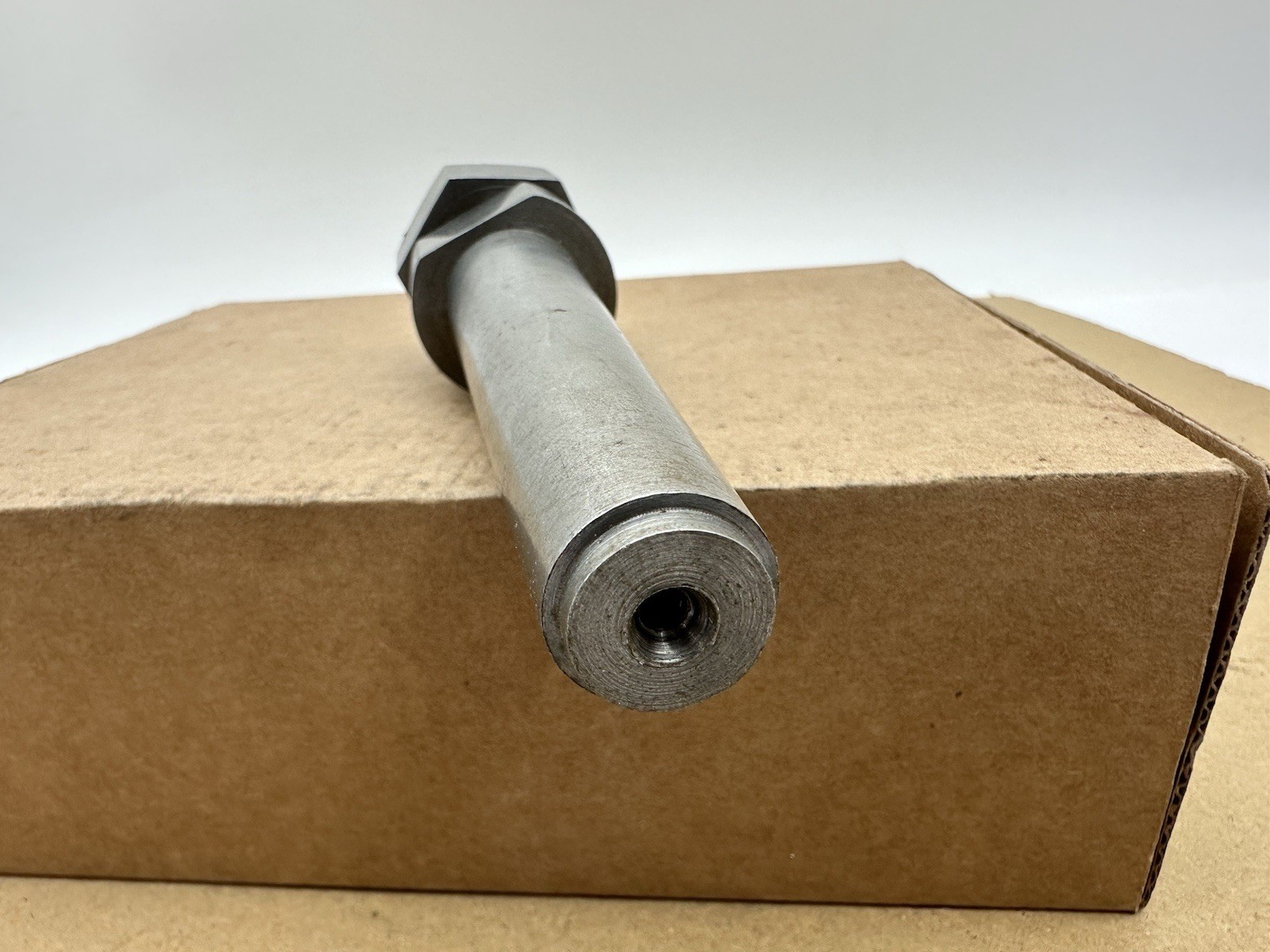 VINTAGE LATHE COLLET CHUCK TOOL HOLDER SCREW TOP SHANK Machine Steel Morse Taper