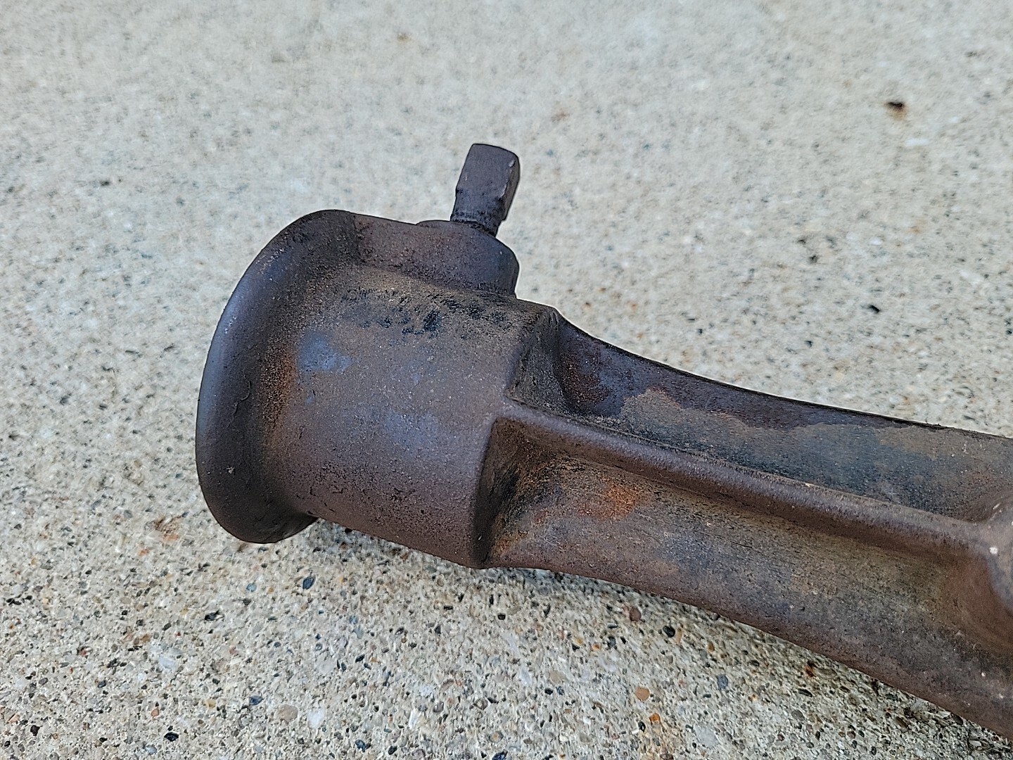 Vintage Unbranded Hand Crank Clamp On Tool Holder Crimp Burring Beading Rolling