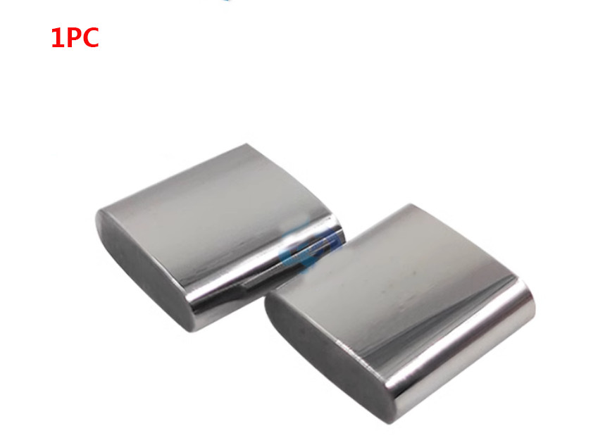 Wire Cutting CNC EDM 20*20*7mm Tungsten Steel /Titanium plating Conductive Block