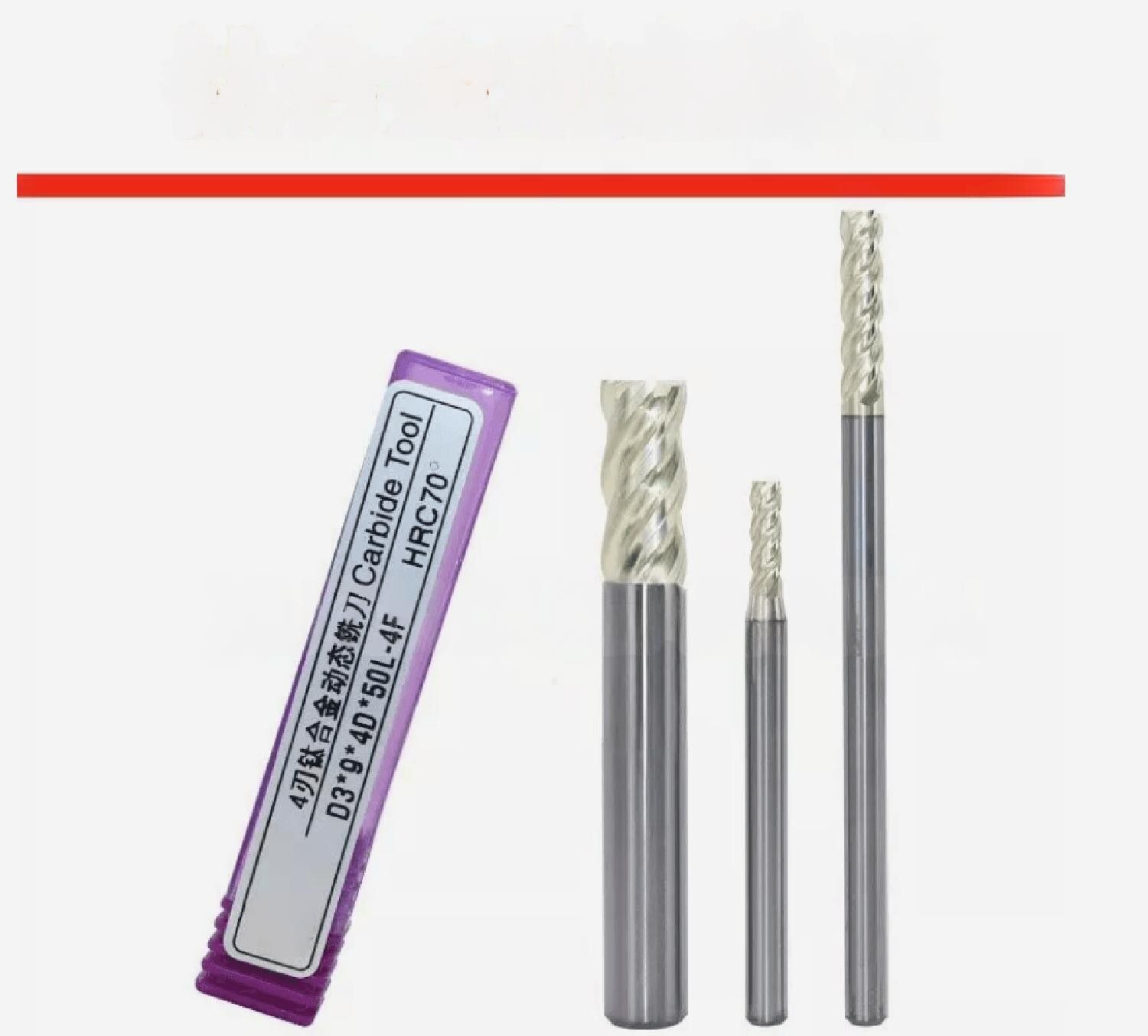 1-20mm Carbide End Mills | Flat/Dynamic Milling Cutters for Ti Alloy/Stainless