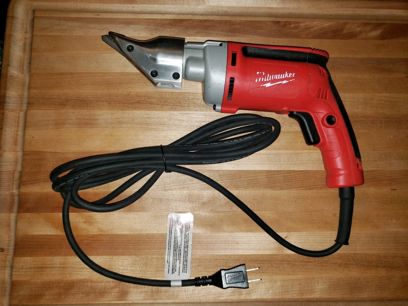 Milwaukee 6852-20, 18-Gauge Shear – Red, Fast Free Shipping.