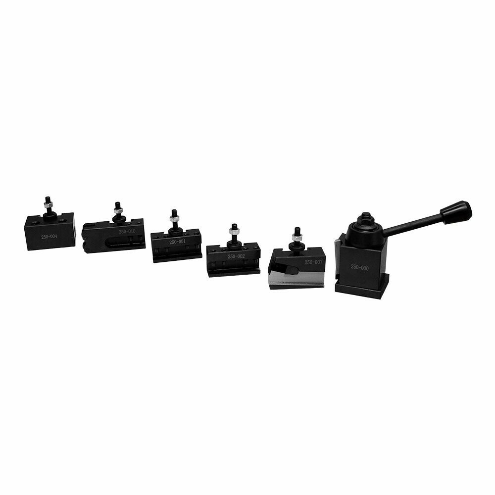 Up to 8″ Quick Change Tool Post Set WEDGE TYPE OXA #000 Knurling Turning Tool