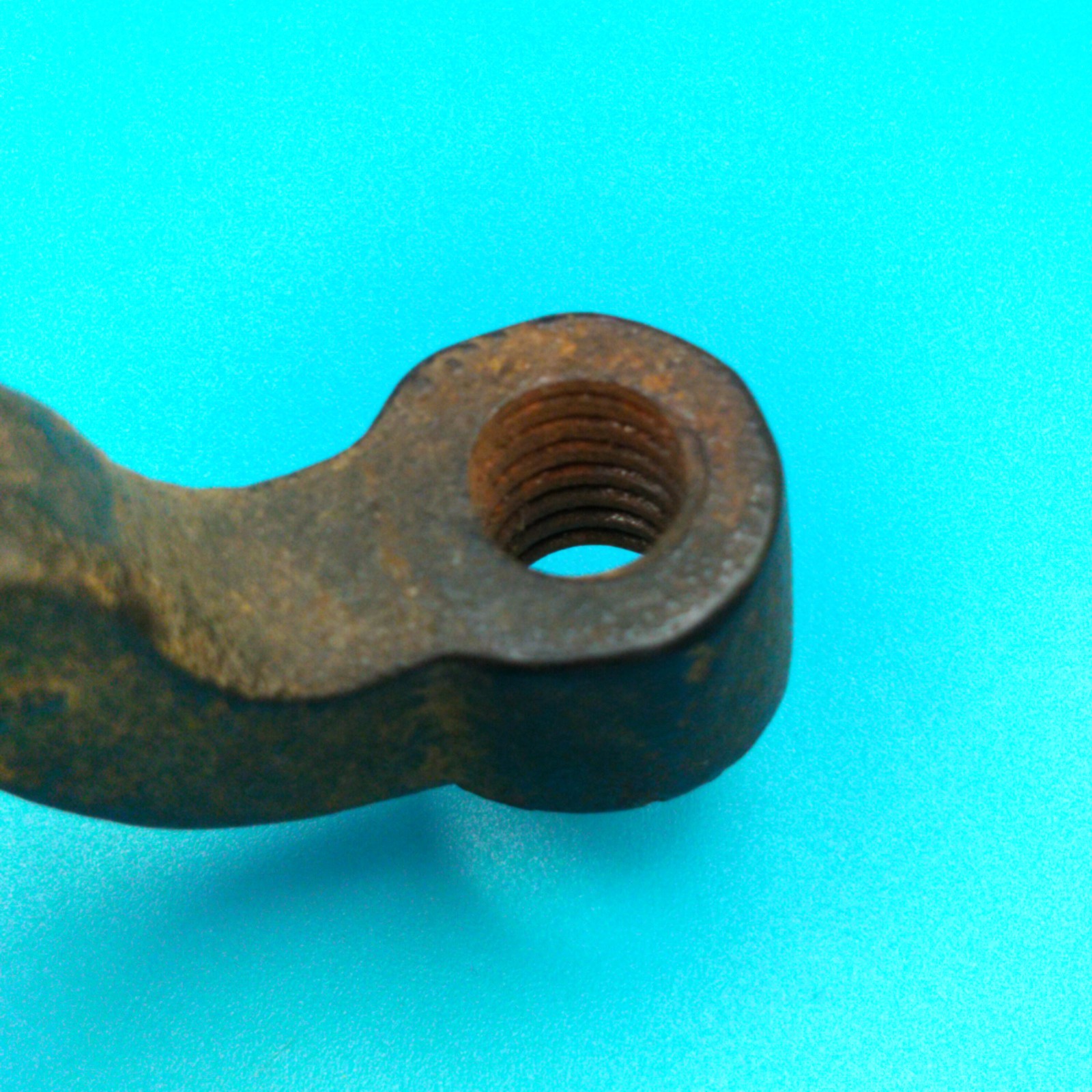 Vintage Cast Iron Crank Handle Machine Tool Lathe Grinder Press 3.5″ Threaded