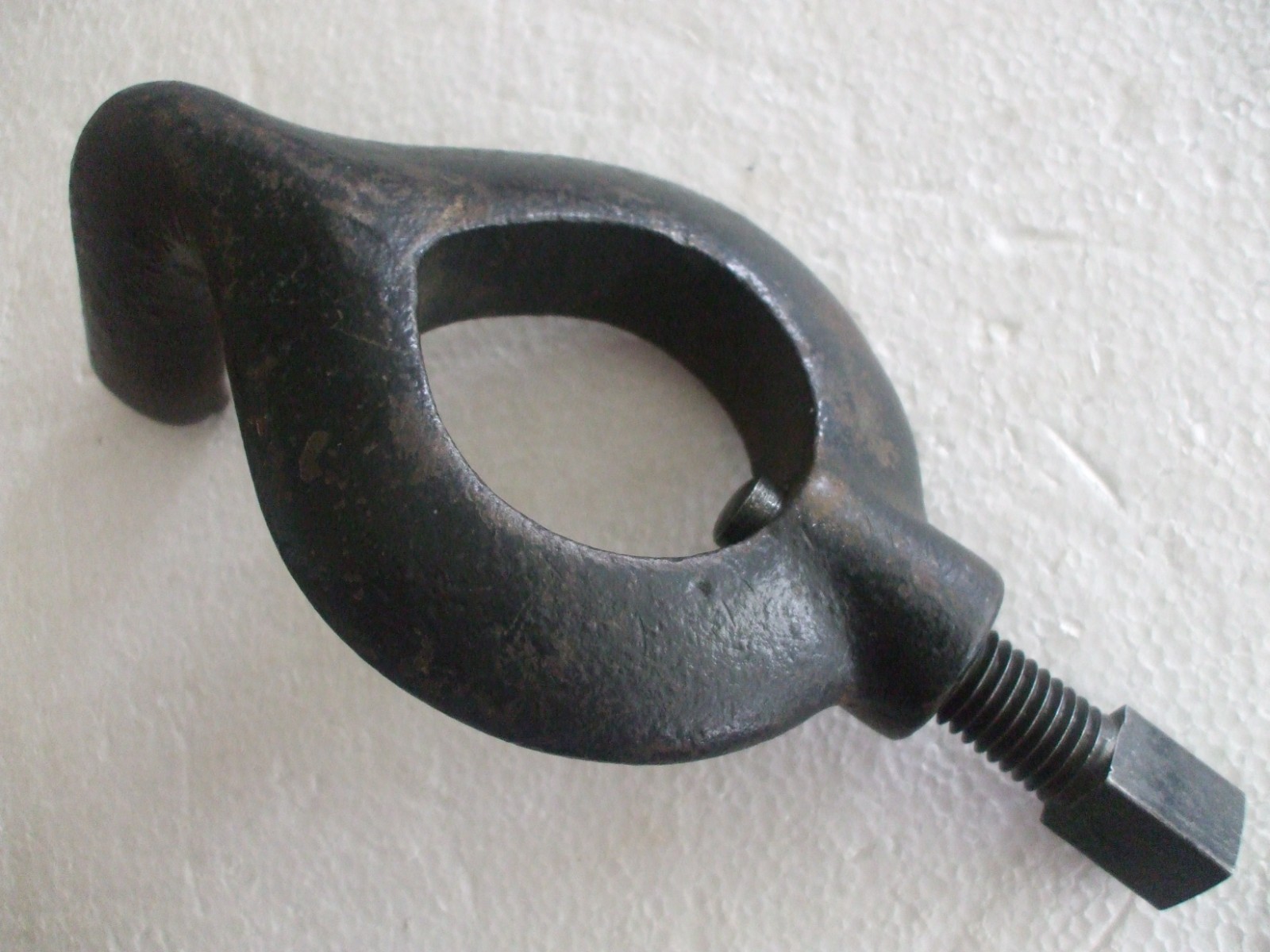 VINTAGE BENT TAIL LATHE DOG #12