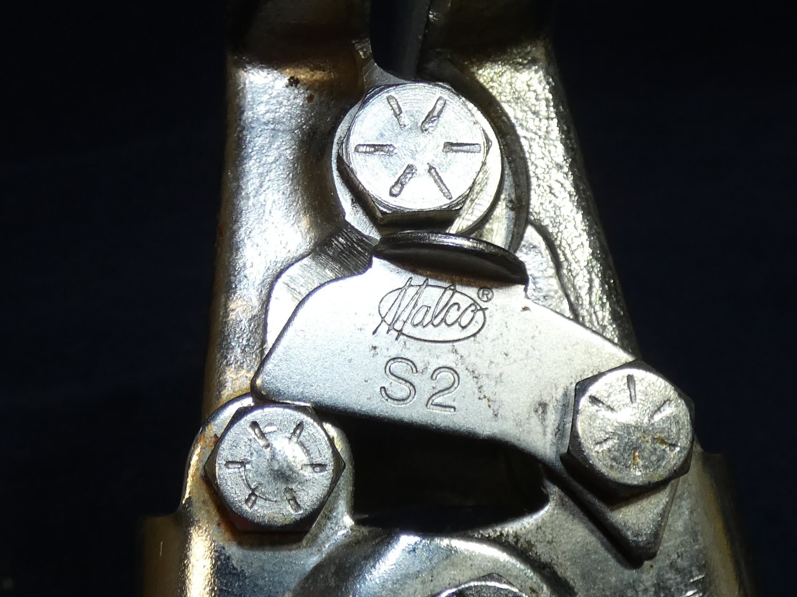 Vintage Malco S-2 hand seamer made in USA Metal Work #BP