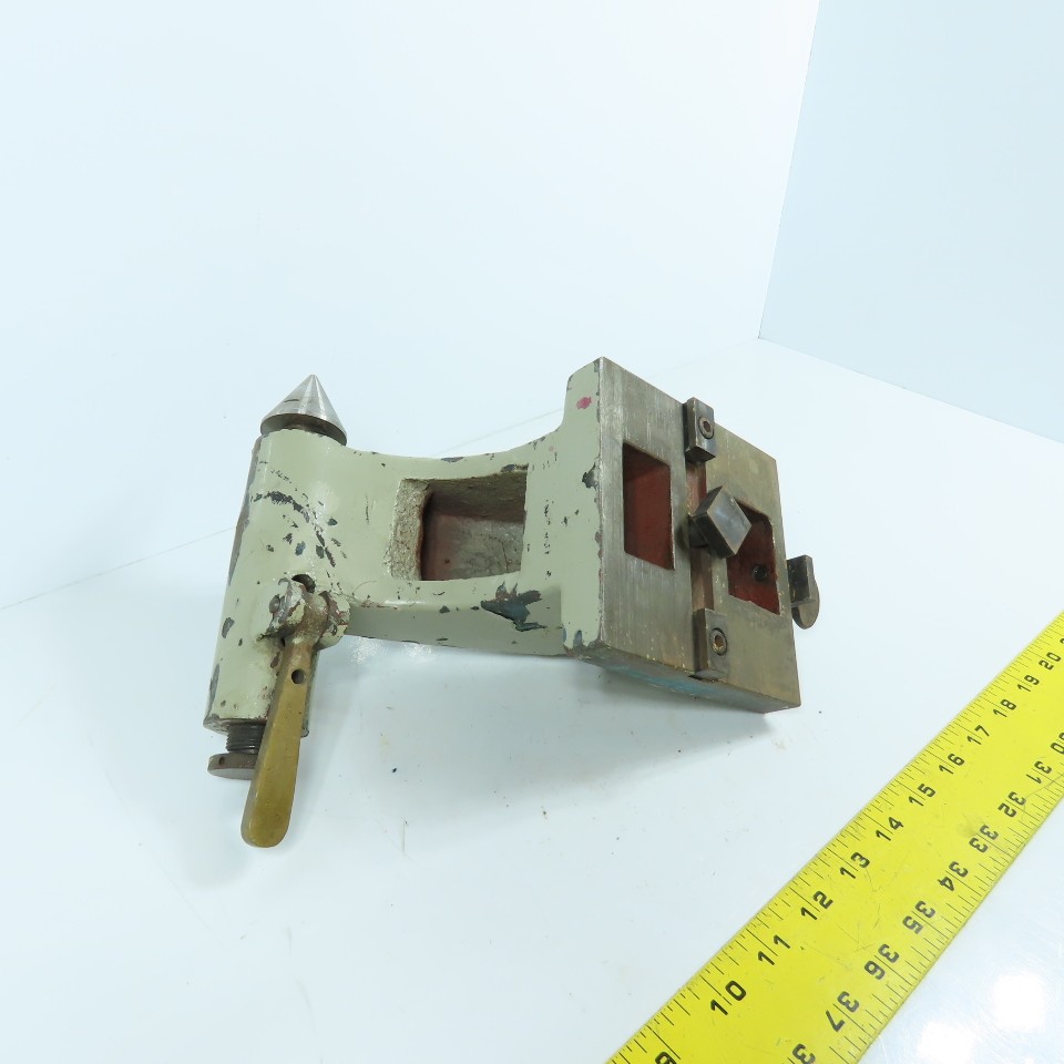 Unknown Make/Model Offset Lathe Tailstock For T-Slot W/Dead Center Quick Release
