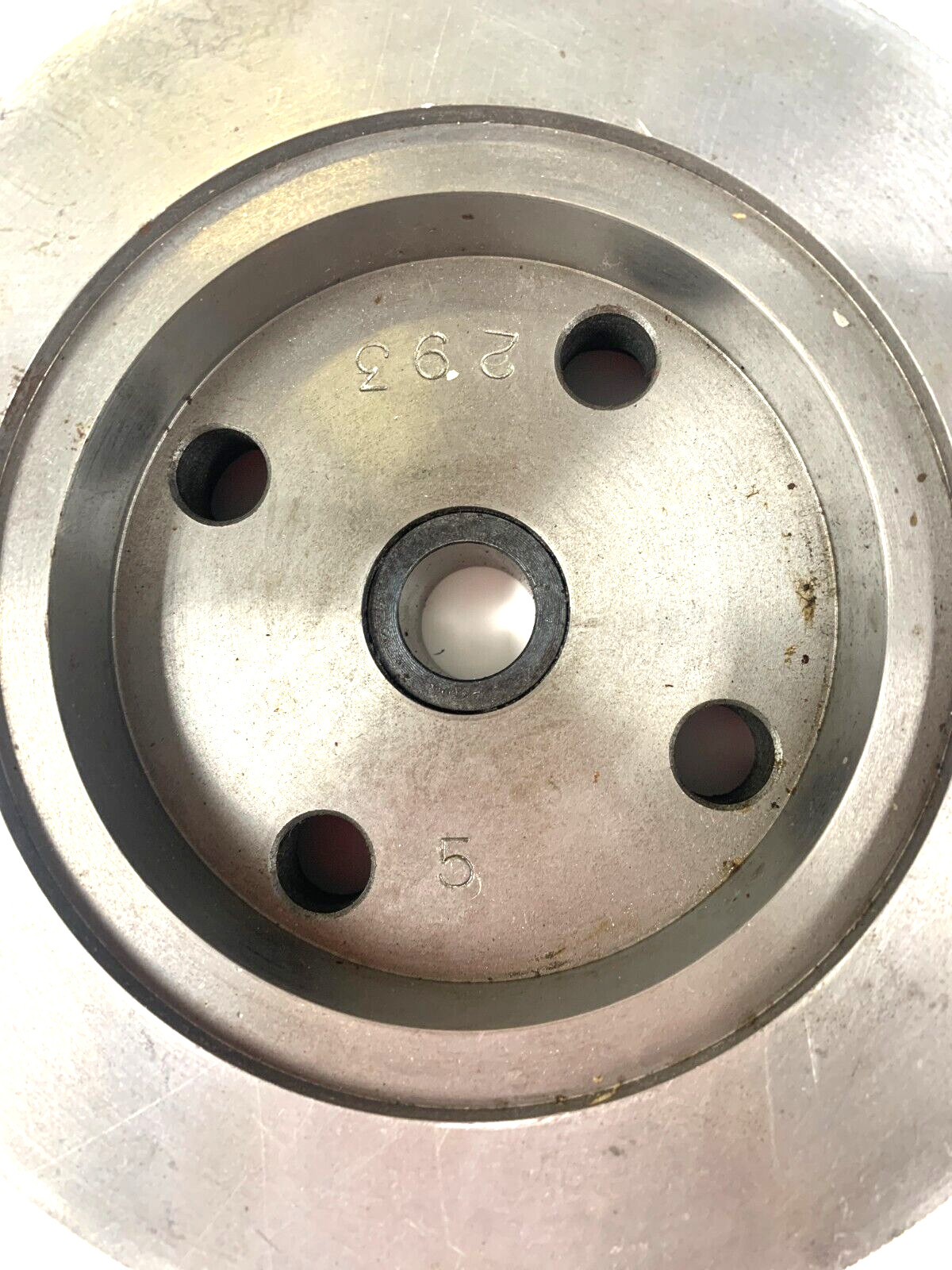 UNBRANDED 4 SLOT WORK HOLDING LATHE FACE PLATE 7″x2″