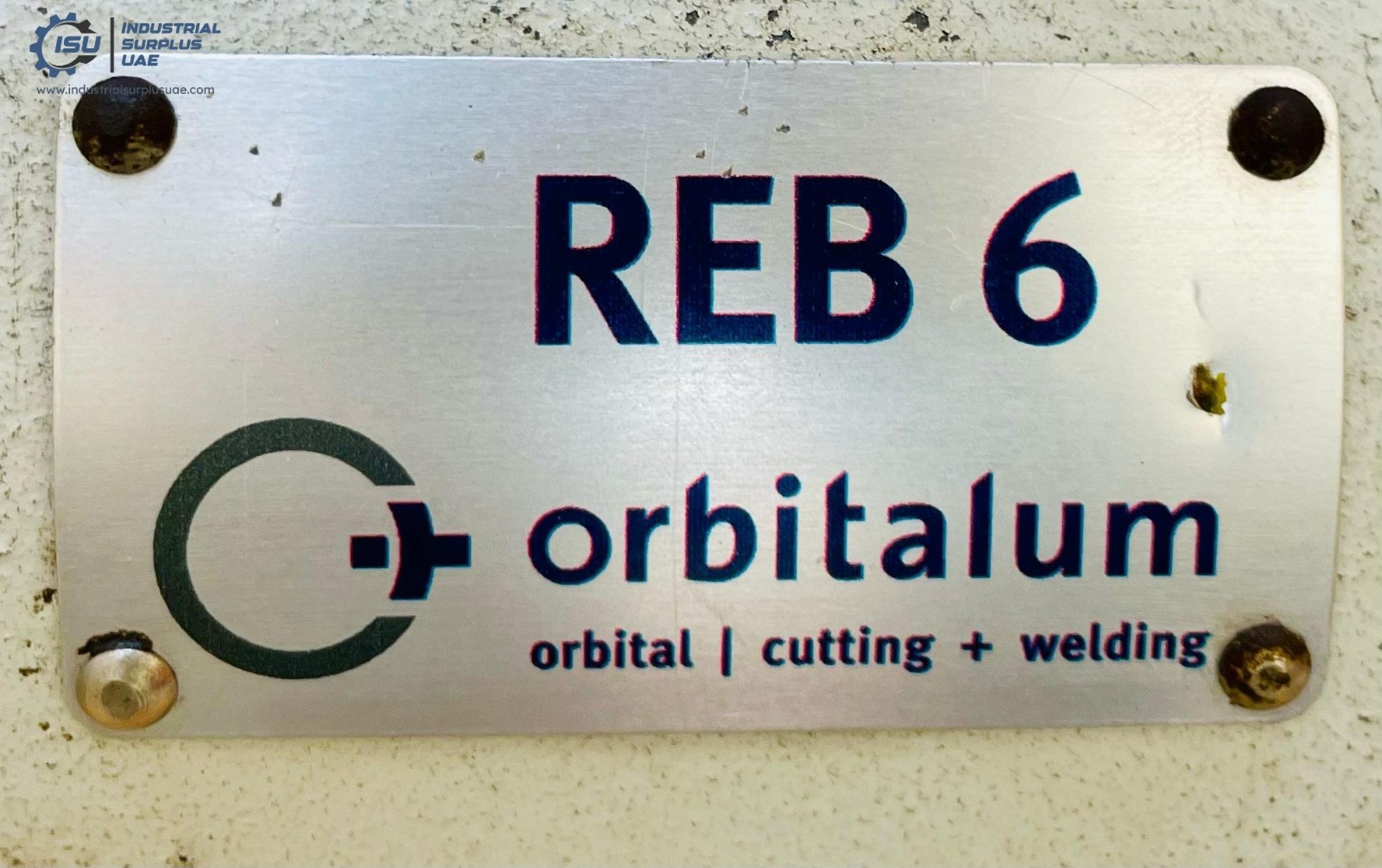 Orbitalum REB 6 Portable Electric Pipe Prepping/ Beveling Machine 230V