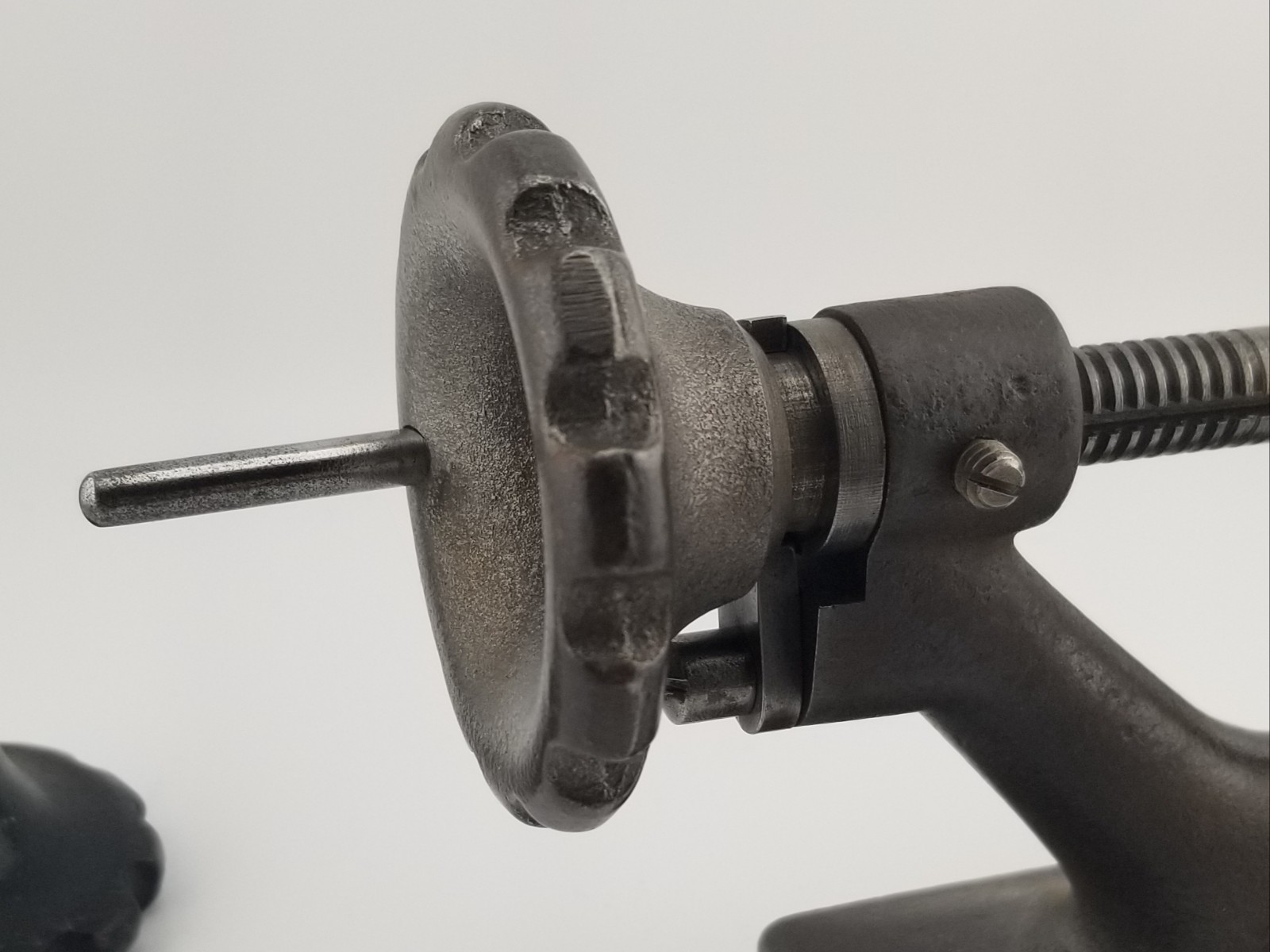 GOODELL PRATT BENCH LATHE 125 494 TAILSTOCK WITH 0 MORSE TAPER DEAD CENTER