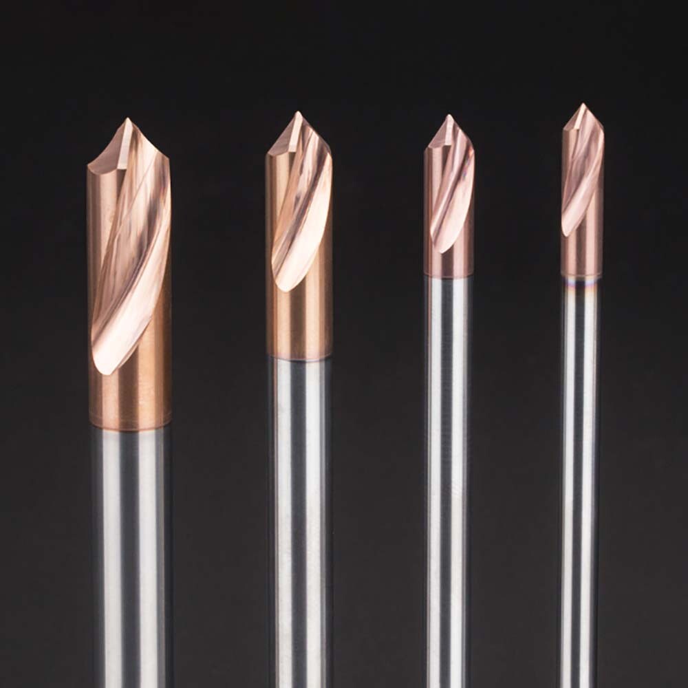 NC Spotting Drill Solid Carbide Hole Dia 5/64″ to 51/64″ 90 Degree CNC Machine