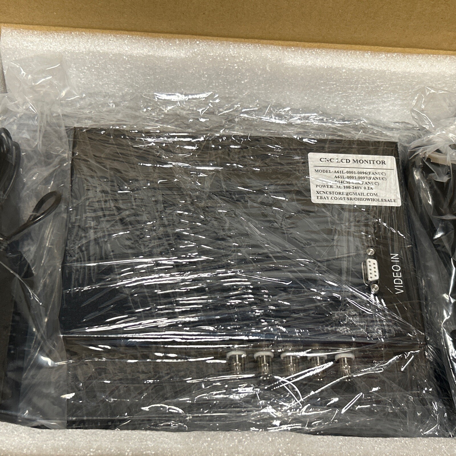 D14CM-01A A61L-0001-0096 CD14JBS MONITOR FOR GE FANUC 15M 16T PLUG AND PLAY KIT