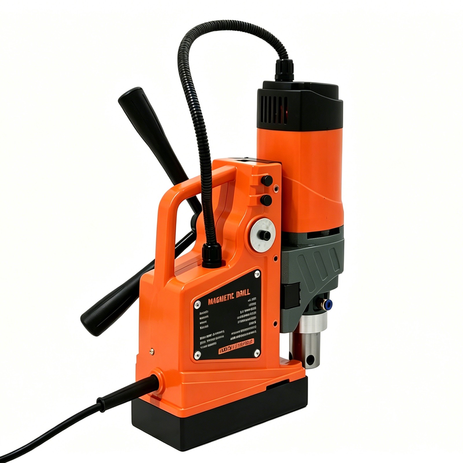 1450W Magnetic Drill Press Variable Speed Mag Drill with Cutter Kit 110V