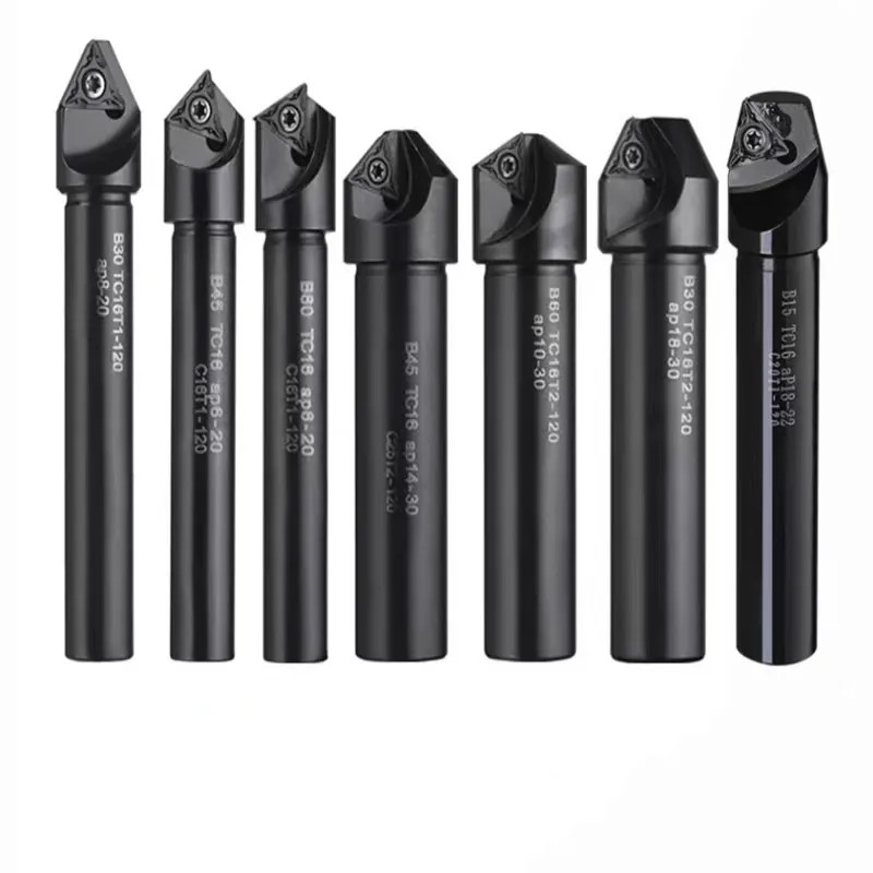 Chamfer Milling Cutter 45 Degree Indexable Countersink Tool Holder C20-20 TCAP