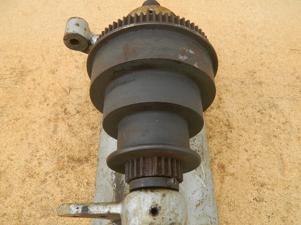 Vintage Metal Lathe Headstock Assembly Belt Drive