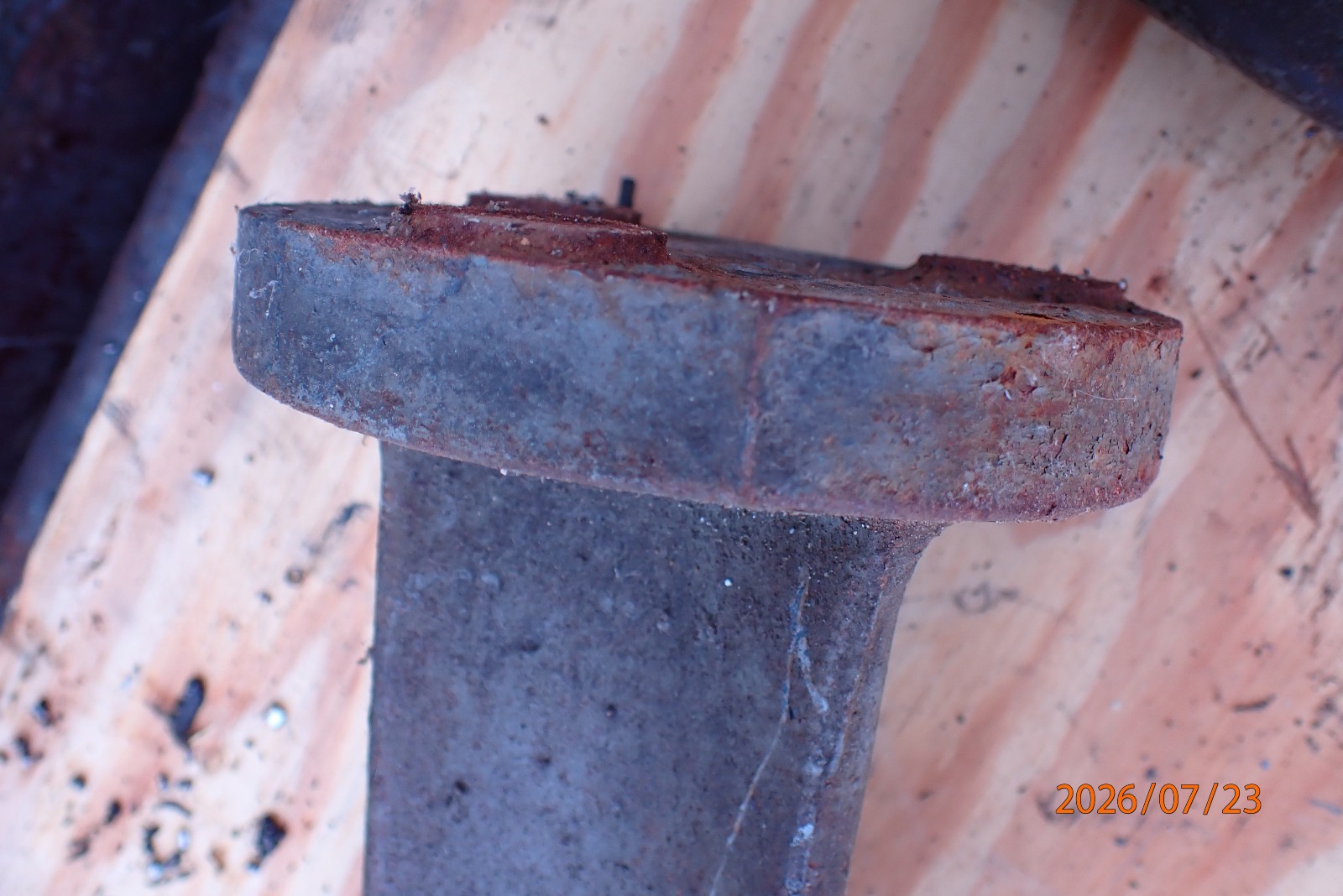 VINTAGE LOGAN METAL LATHE COUNTERSHAFT CAST IRON PEG LEG