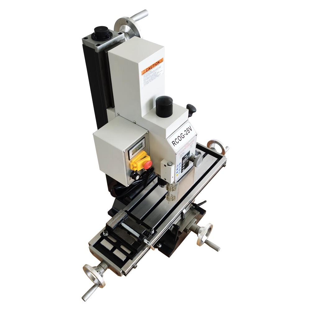 R8 Electric Heavy-duty Bench Drilling Milling Machine 1300W Brushless Motor