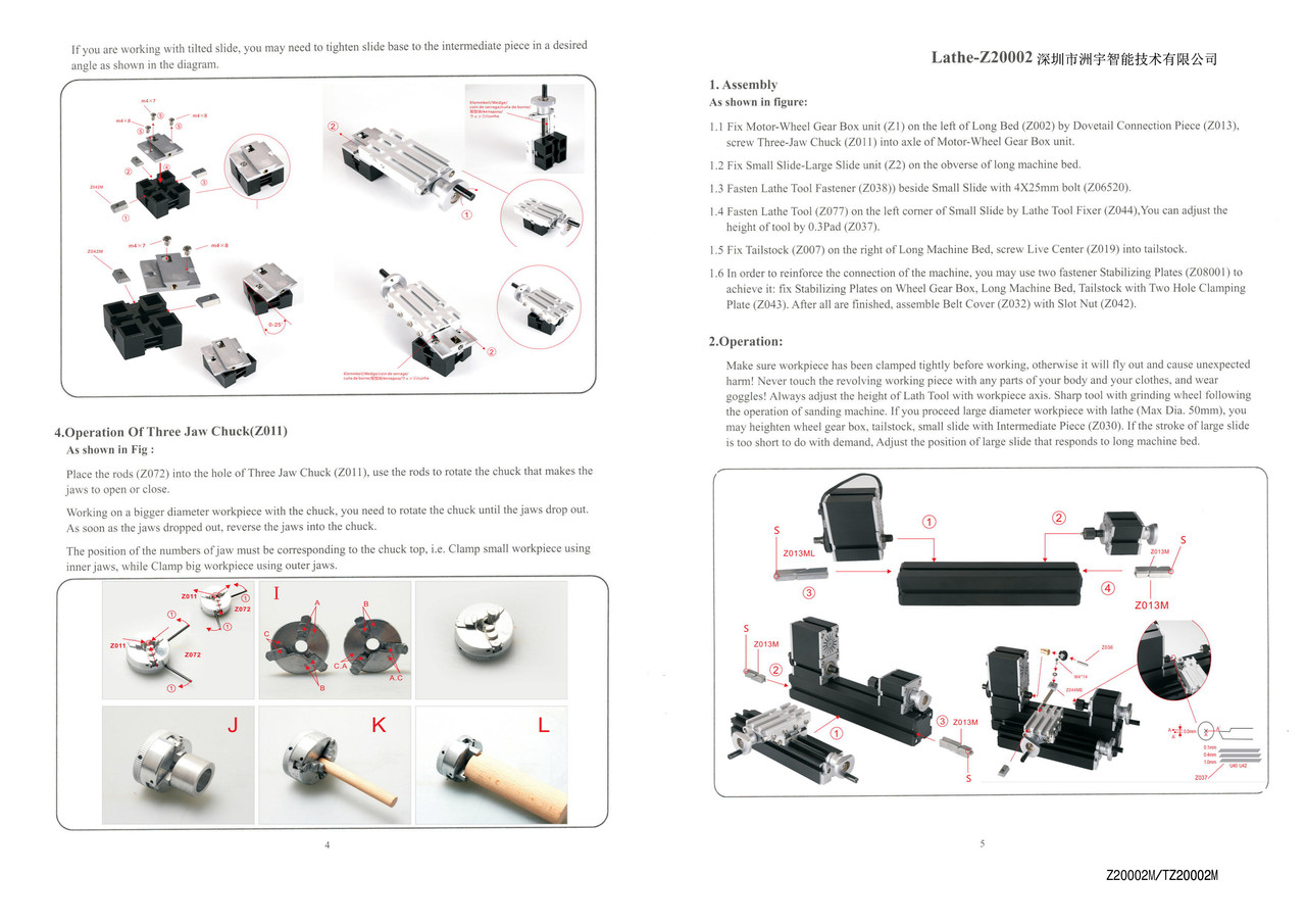 Mini Metal Lathe Machine Metal Lathe Multifunction DIY 20000Rev/min