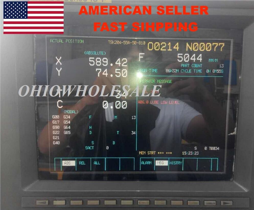 MONITOR FOR Fanuc System 16, 18 and 20 CNC Control Series PLUG AND PLAY