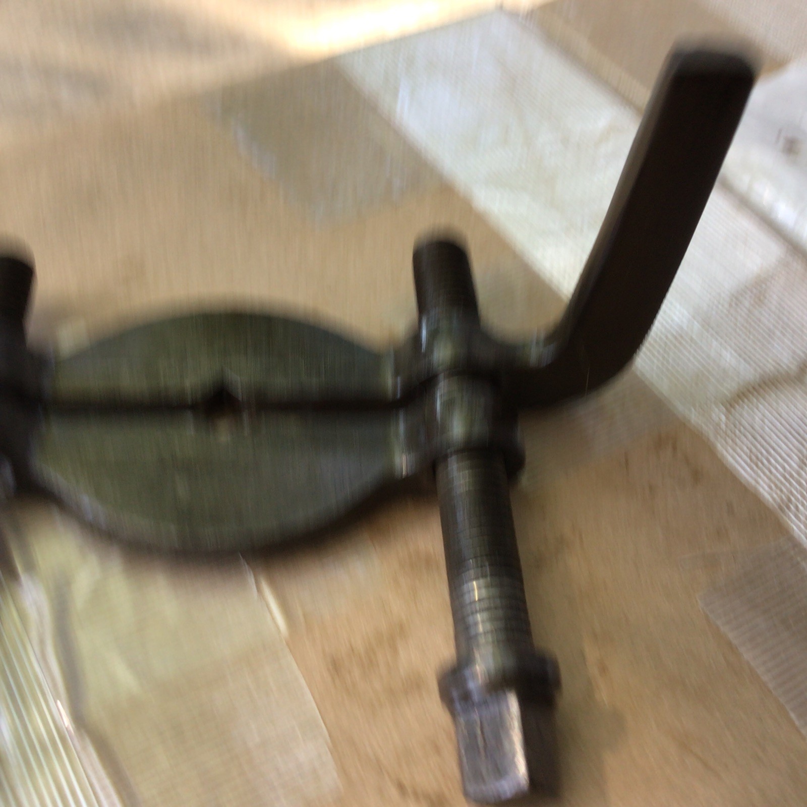 Clamp Gear Cutting, Lathe Dog, 3” Center To Center On Screws, Armstrong