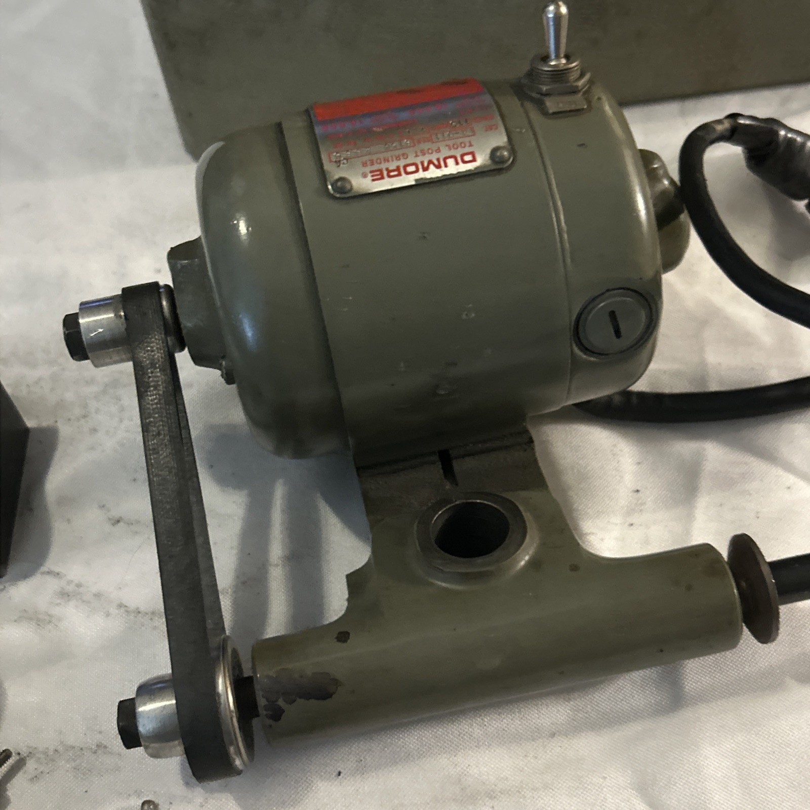 Precision Dumore 14-011 Tool Post Grinder Motor Lathe 8385 Machinist