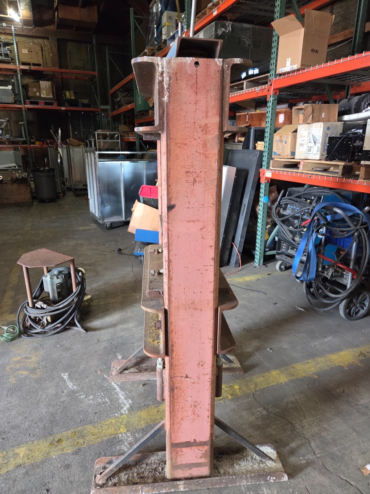 Electric Hydraulic H-Frame press and Enerpac Power pack Heavy duty 55 ton