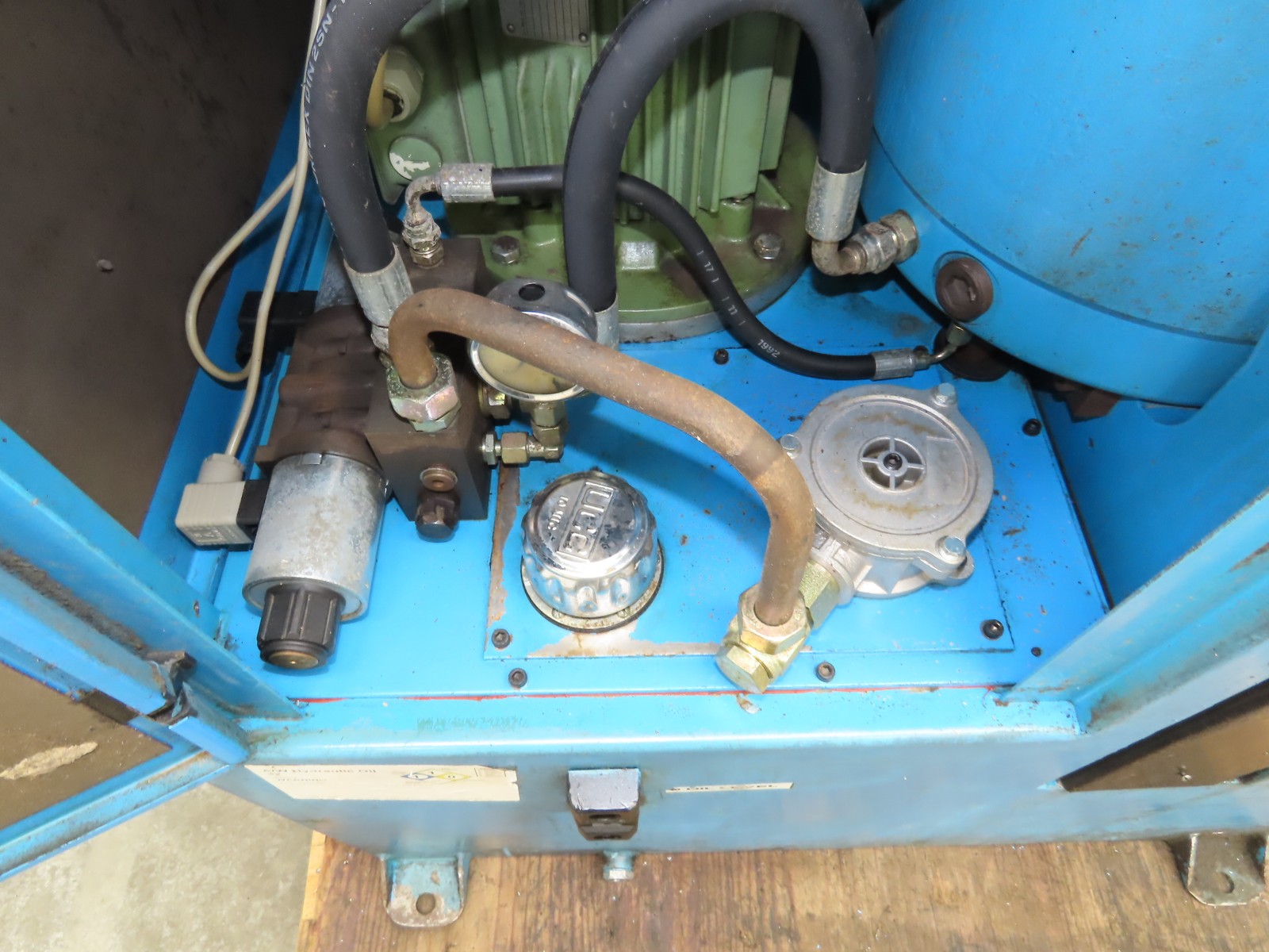 Lillbacka FP110 Finn Power Hydraulic Hose Crimping Machine 5.5kw 230V 3Ph
