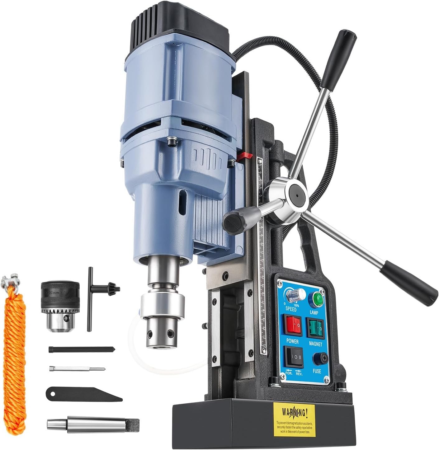1550W Magnetic Drill Press, 2″ Dia Capacity