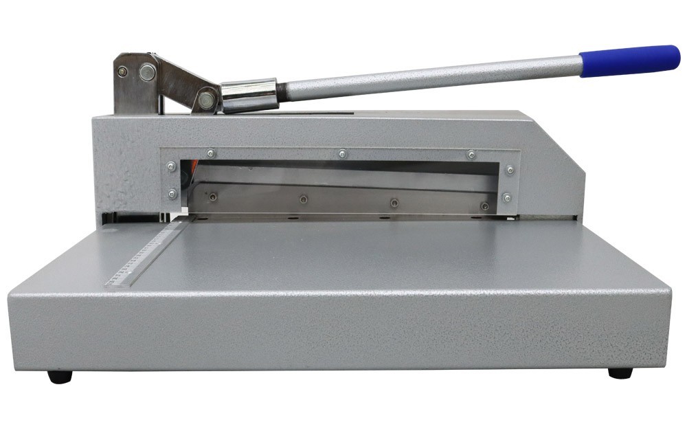 Manual Sheet Metal Cutter 12.6 Inch Feeding Size For Copper Aluminum PCB Plastic