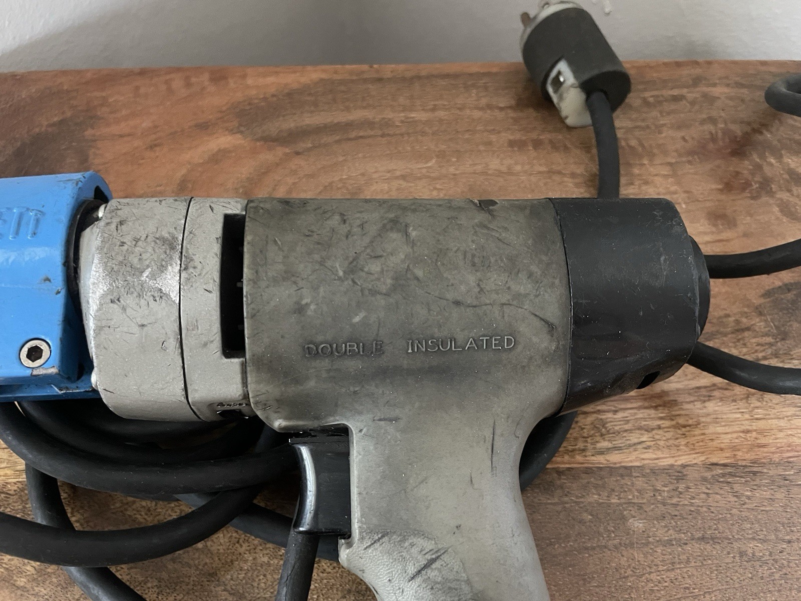 Kett Tool E-140 115 Volt Metal Electric Shear Cutter Blue/Gray