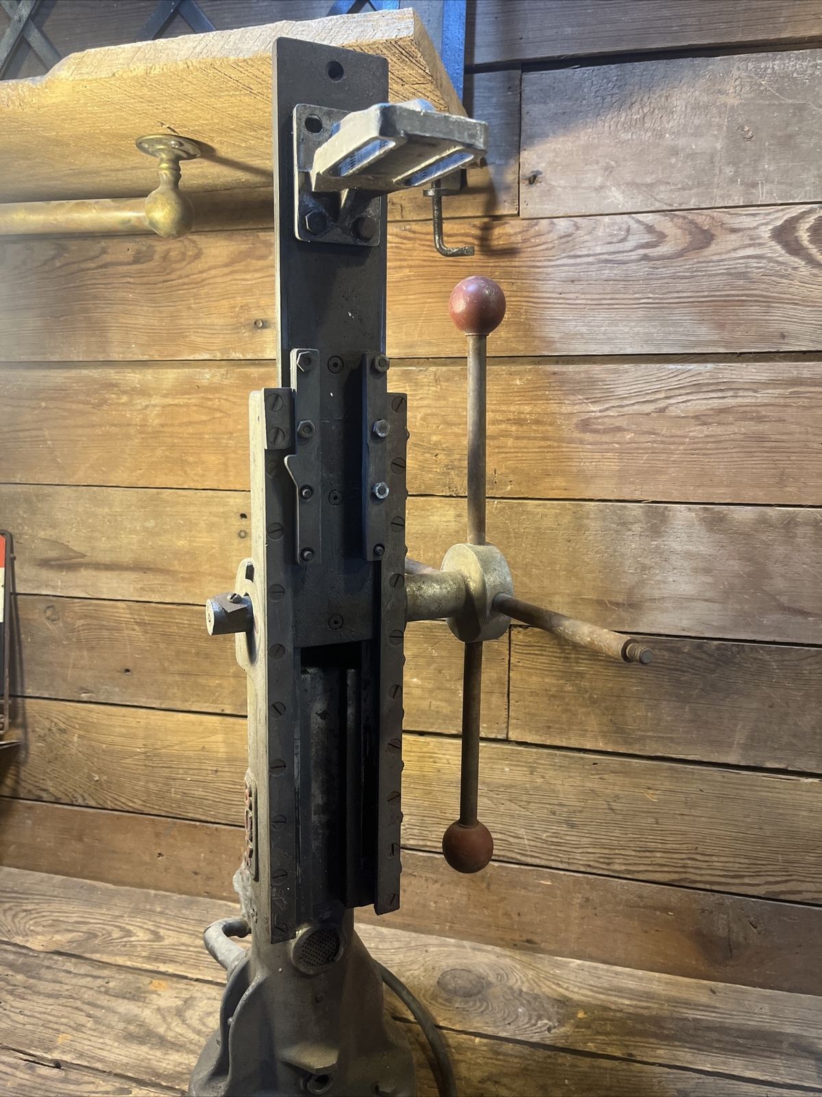 BUX Rockwell L-3 Magnetic Base Drill Press Vintage 120v Mag Works Tool Metal