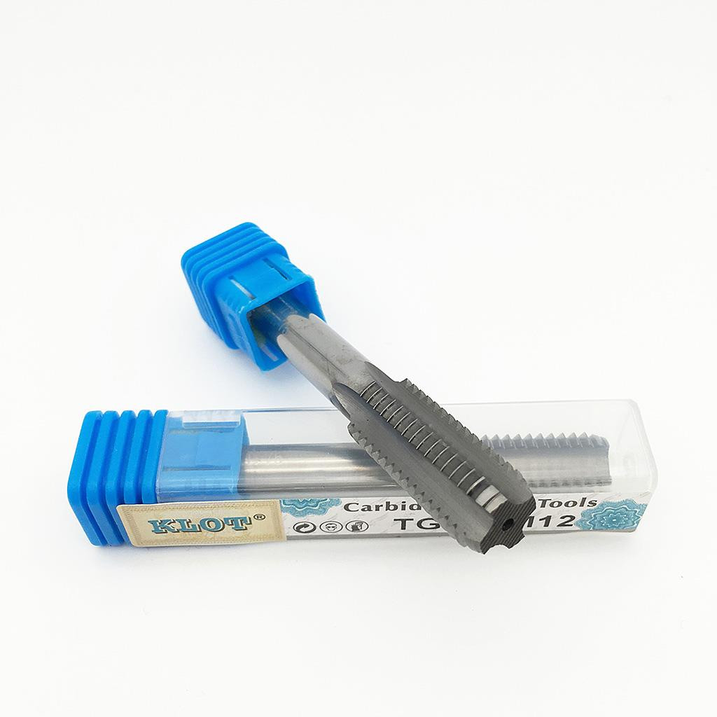 Solid Carbide Plug Tap M2-M24 Straight Flute Machine Metric Screw Thread