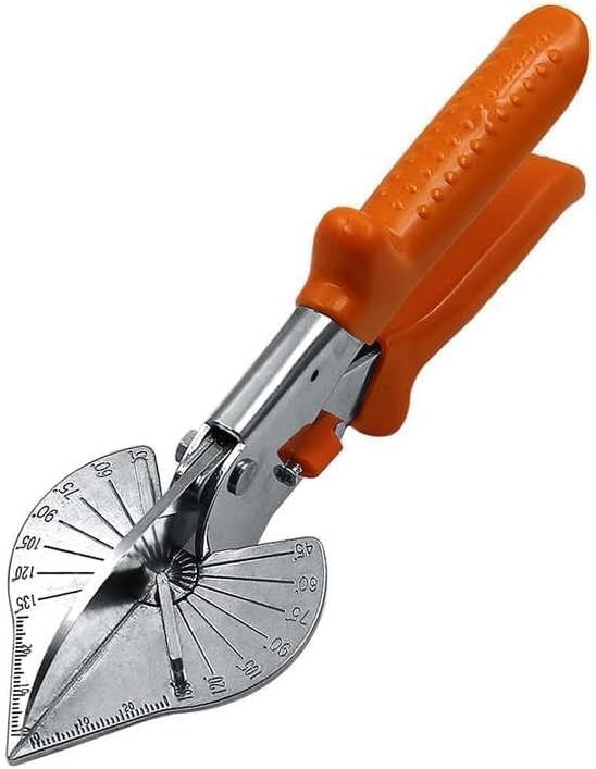 Multi Angle Miter Shear Cutter Adjustable 45-135Deg Safety Lock Hand Tools