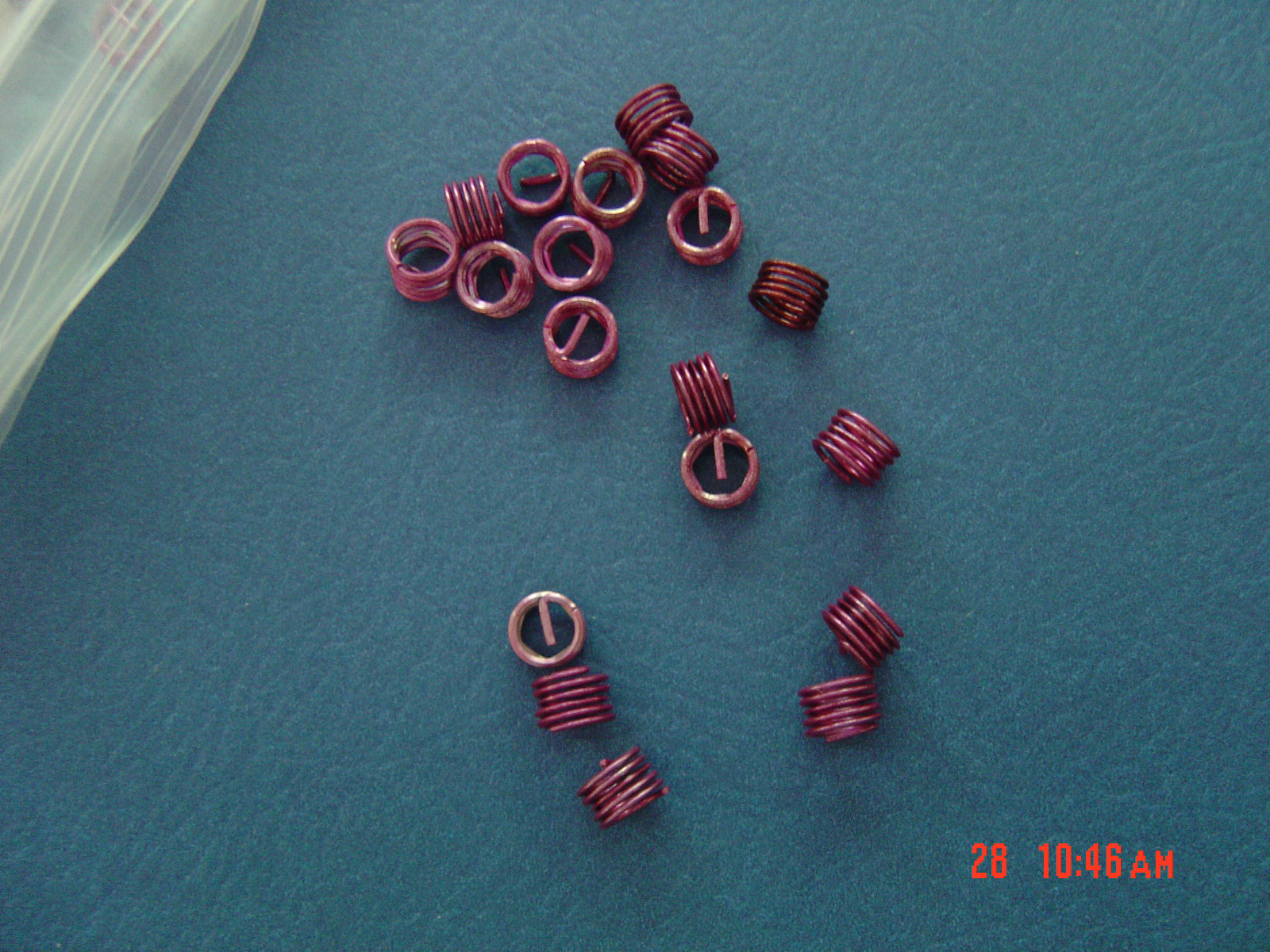 1/4-20 X 1D Long Stainless Steel Self-Locking Threaded Insert, MS21209F4-10