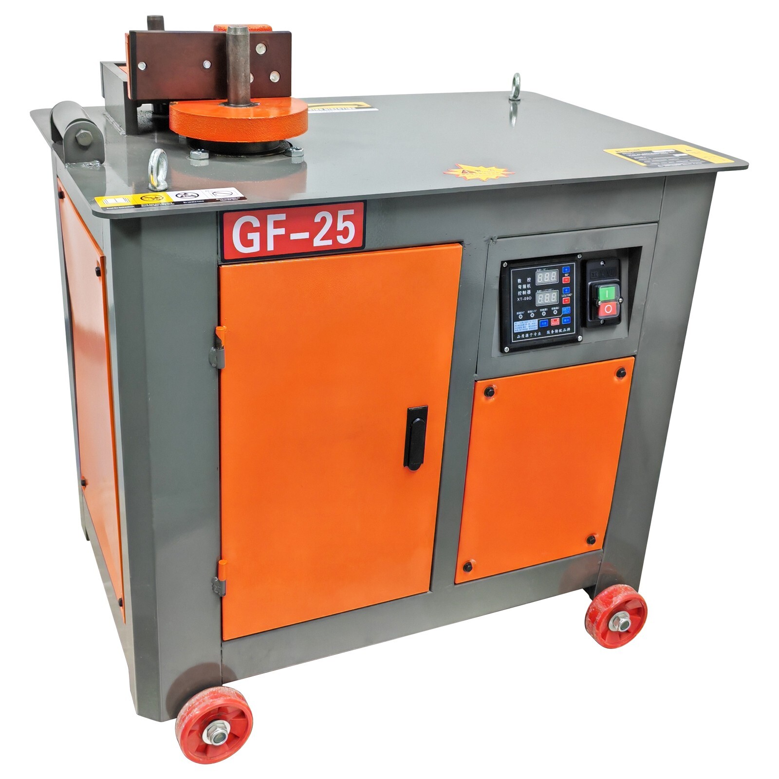 Electric Rebar Bender Bending Machine 18-22mm Diameter Steel Rod 4000W 220V
