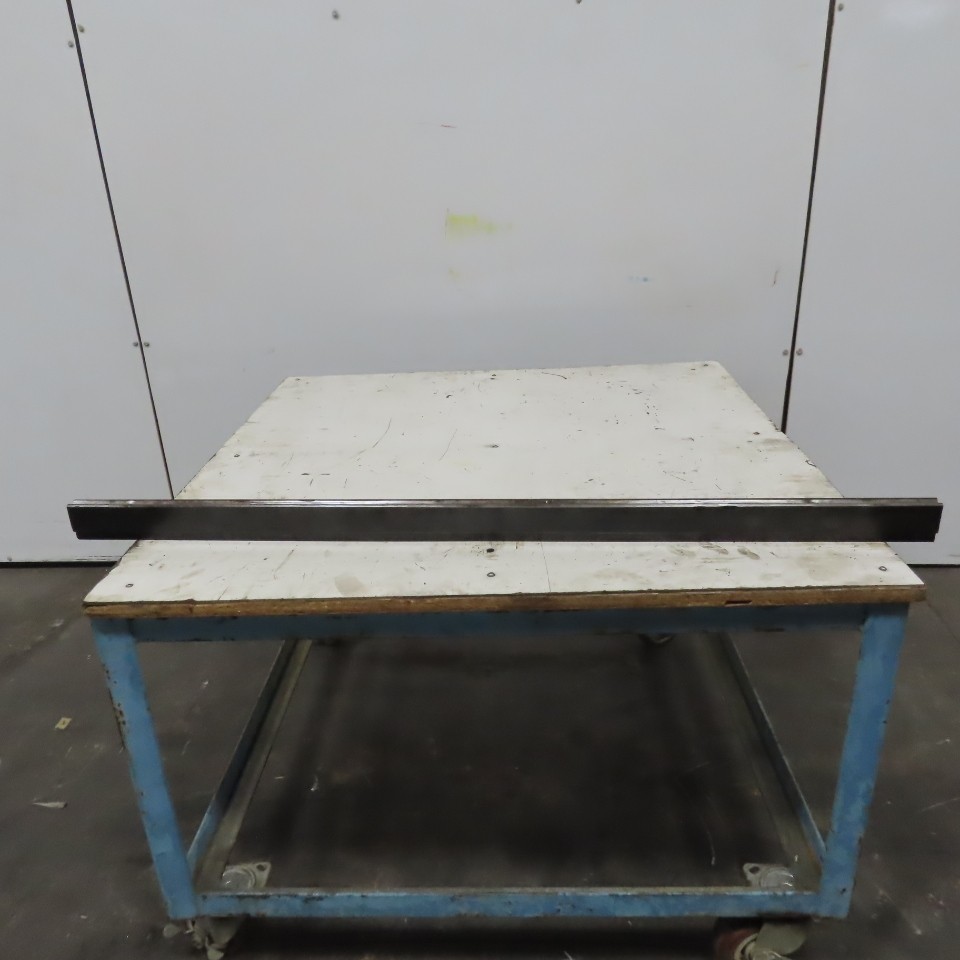 48-1/8″ Press Brake 90° Forming V Angle Die Block 1/2″ Tang 2-3/8″High 1″ Thic
